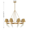 SAVOY HOUSE, HEARNE CHANDELIER, CHANDELIER LIGHT