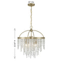 SAVOY HOUSE, JEANETTE CHANDELIER, CHANDELIER LIGHT
