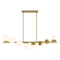 SAVOY HOUSE, TURIN LINEAR CHANDELIER, LINEAR LIGHT