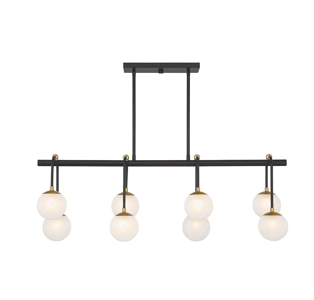SAVOY HOUSE, COUPLET LINEAR CHANDELIER, LINEAR LIGHT
