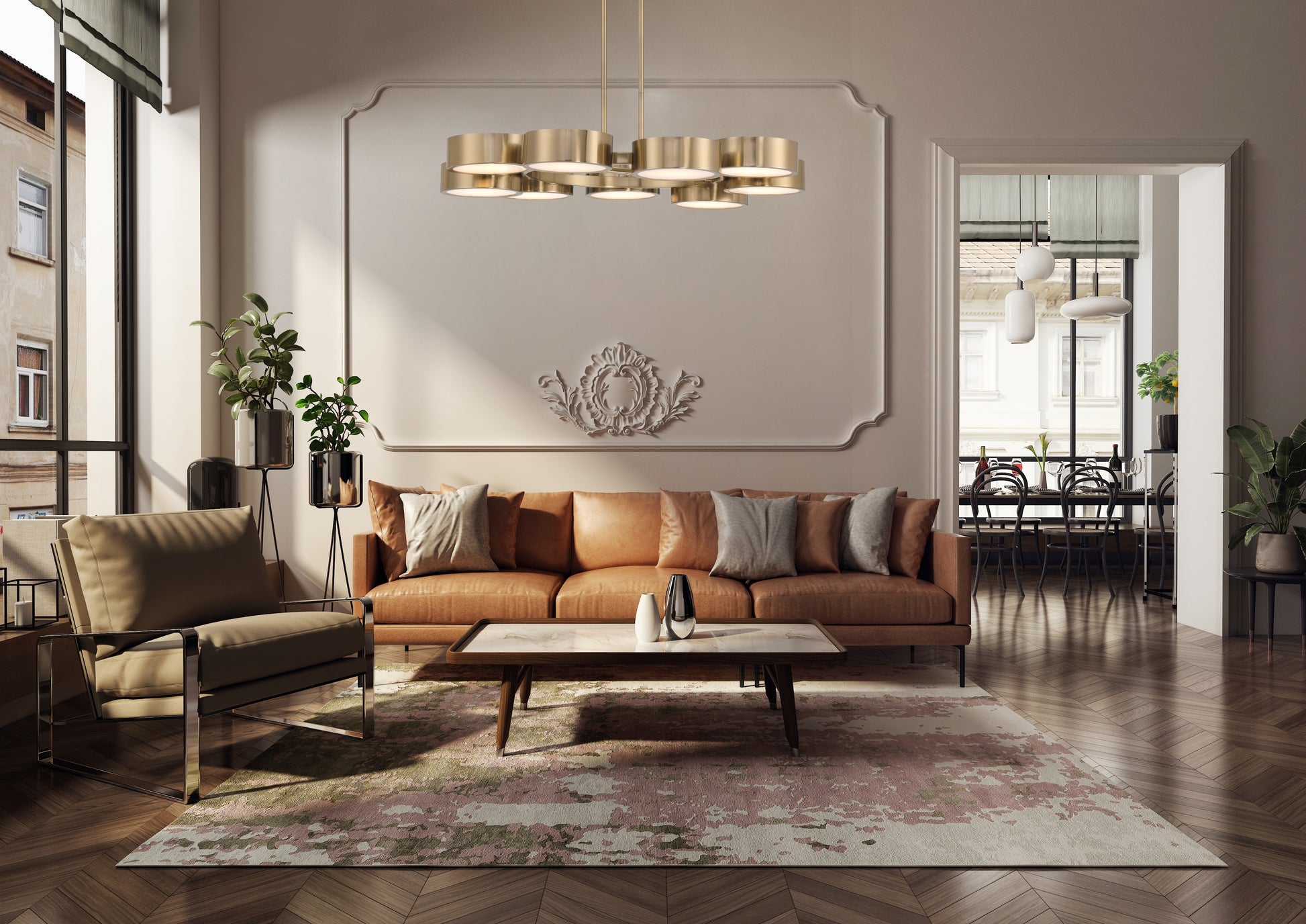 SAVOY HOUSE, TALAMANCA CHANDELIER, CHANDELIER LIGHT