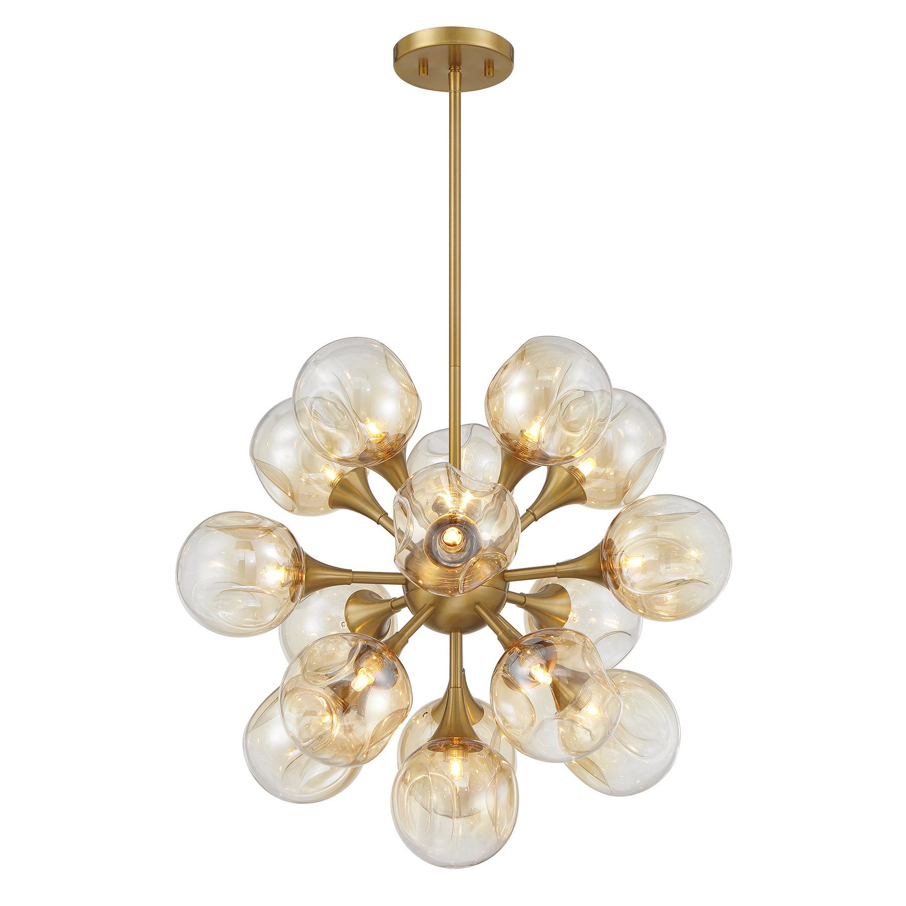 SAVOY HOUSE, MATISSE WARM BRASS CHANDELIER, CHANDELIER LIGHT