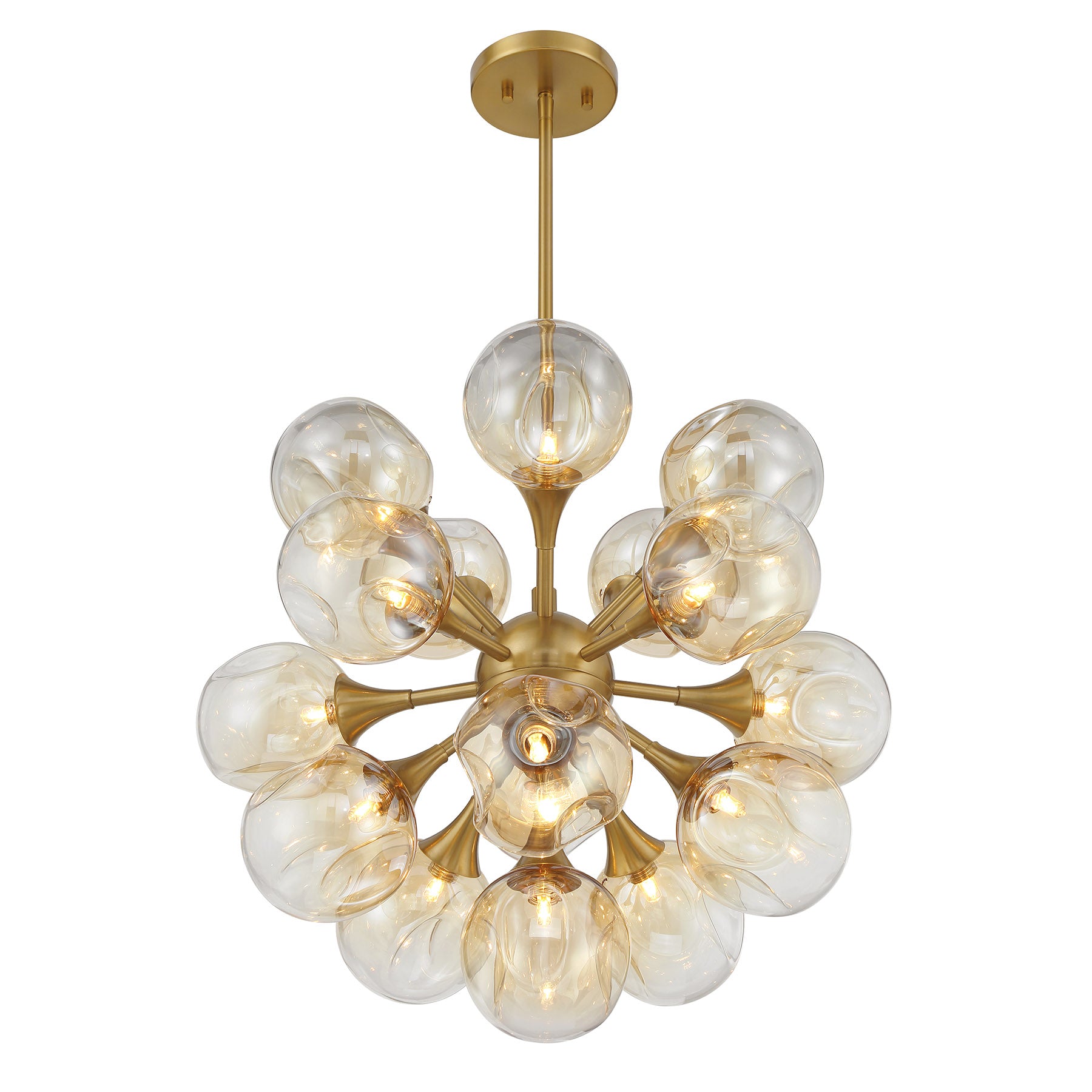 SAVOY HOUSE, MATISSE WARM BRASS CHANDELIER, CHANDELIER LIGHT