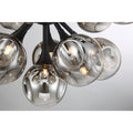 SAVOY HOUSE, MATISSE MATTE BLACK CHANDELIER, CHANDELIER LIGHT