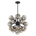 SAVOY HOUSE, MATISSE MATTE BLACK CHANDELIER, CHANDELIER LIGHT