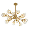 SAVOY HOUSE, MATISSE WARM BRASS CHANDELIER, CHANDELIER LIGHT