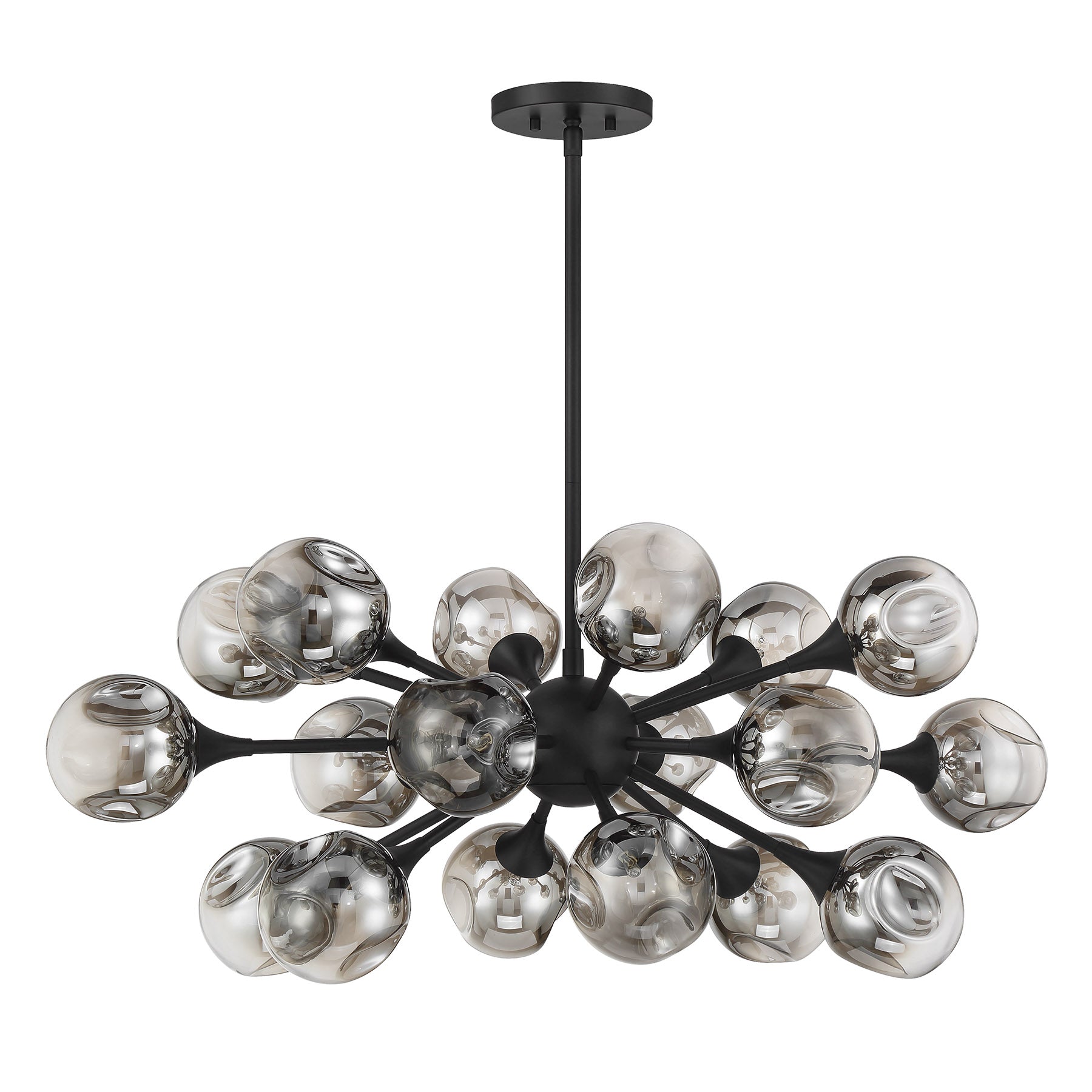 SAVOY HOUSE, MATISSE MATTE BLACK CHANDELIER, CHANDELIER LIGHT
