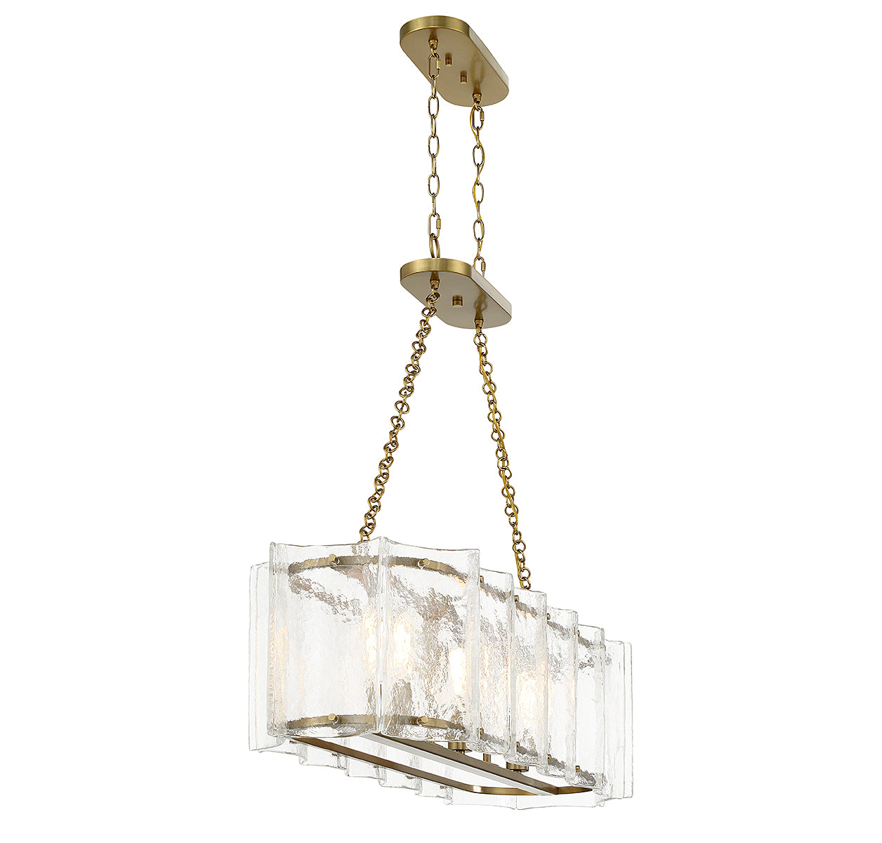 SAVOY HOUSE, GENRY LINEAR CHANDELIER, LINEAR LIGHT