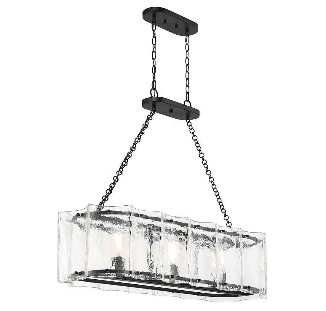 SAVOY HOUSE, GENRY LINEAR CHANDELIER, LINEAR LIGHT