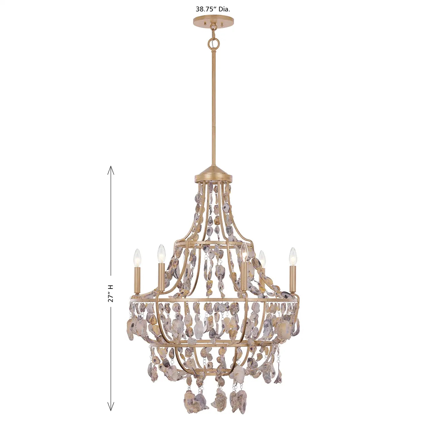 SAVOY HOUSE, LEANNE CHANDELIER, CHANDELIER LIGHT