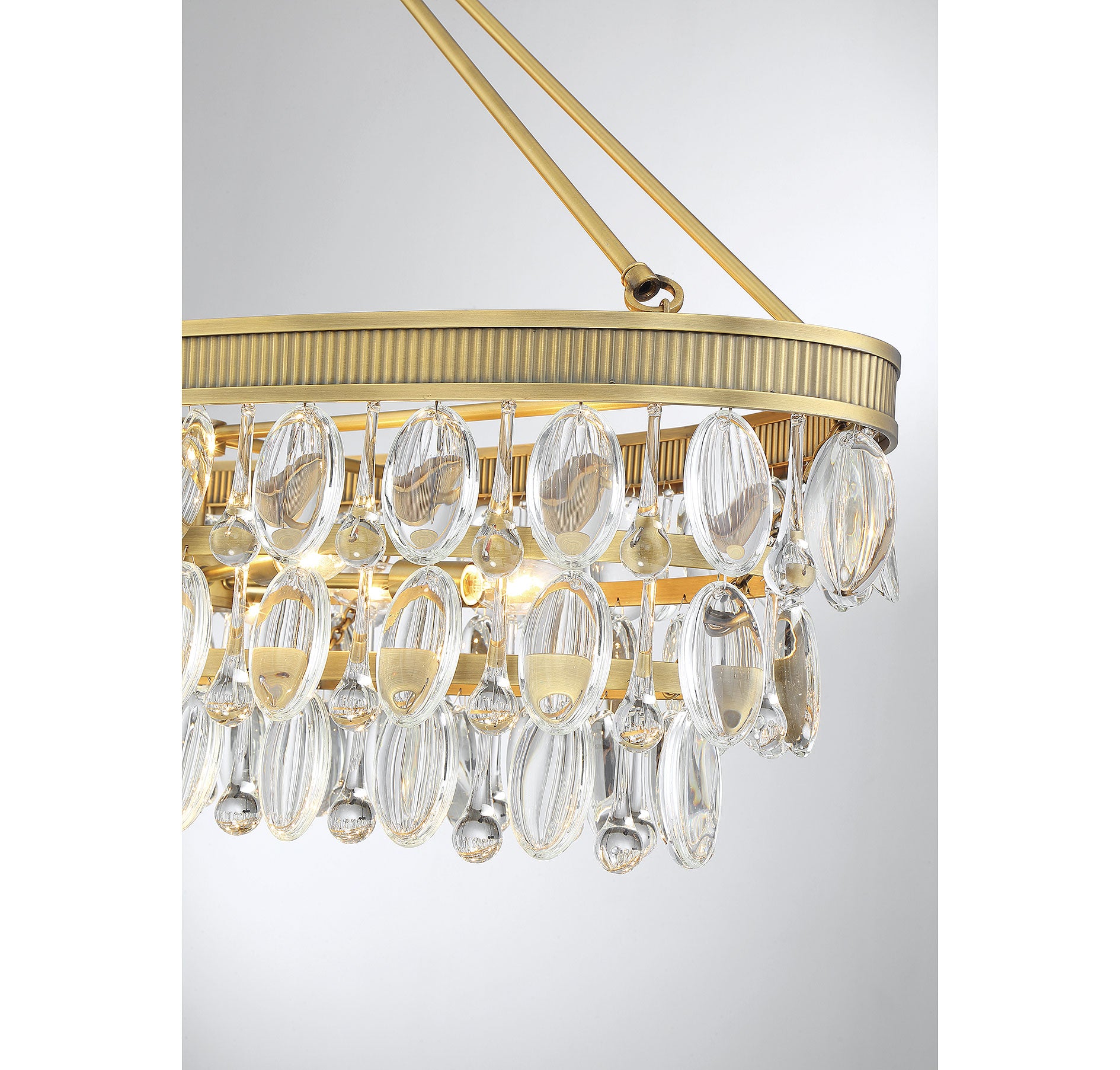 SAVOY HOUSE, WINDHAM LINEAR CHANDELIER, LINEAR LIGHT