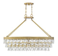 SAVOY HOUSE, WINDHAM LINEAR CHANDELIER, LINEAR LIGHT