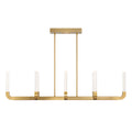 SAVOY HOUSE, DEL MAR LINEAR CHANDELIER, LINEAR LIGHT