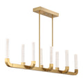 SAVOY HOUSE, DEL MAR LINEAR CHANDELIER, LINEAR LIGHT