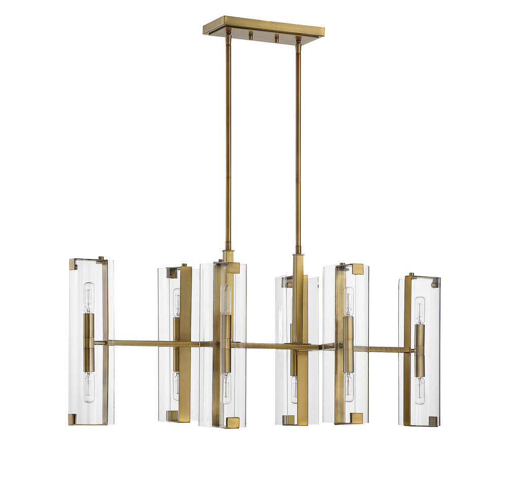 SAVOY ESSENTIALS, WINFIELD LINEAR CHANDELIER, LINEAR LIGHT