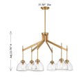 SAVOY HOUSE, CORBIN CHANDELIER, CHANDELIER LIGHT