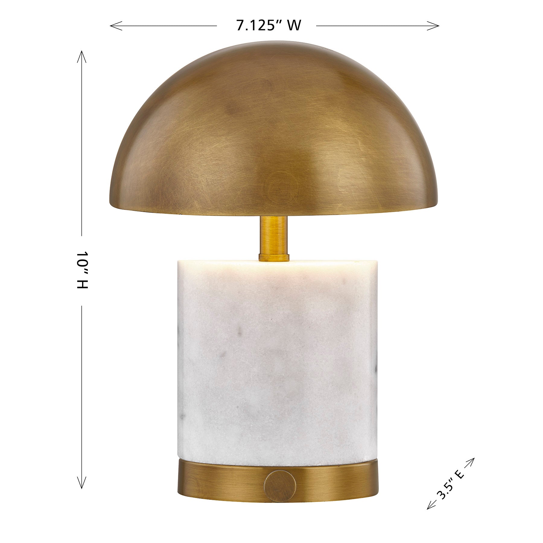 COCO & DASH, CORA TABLE LAMP: RECHARGABLE | 11-CD07RC, TABLE LAMPS