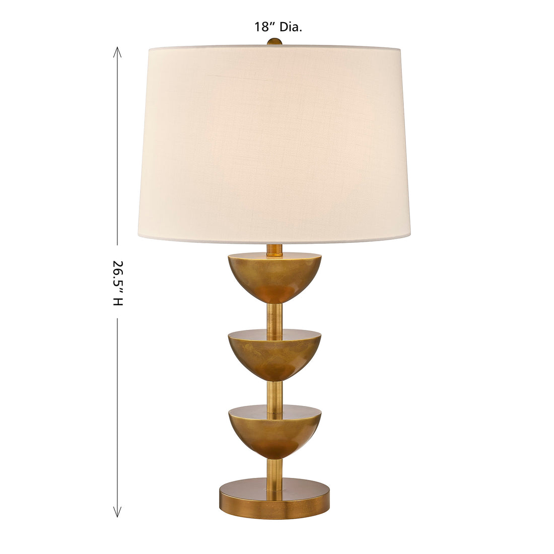 COCO & DASH, PARSON TABLE LAMP, TABLE LAMPS