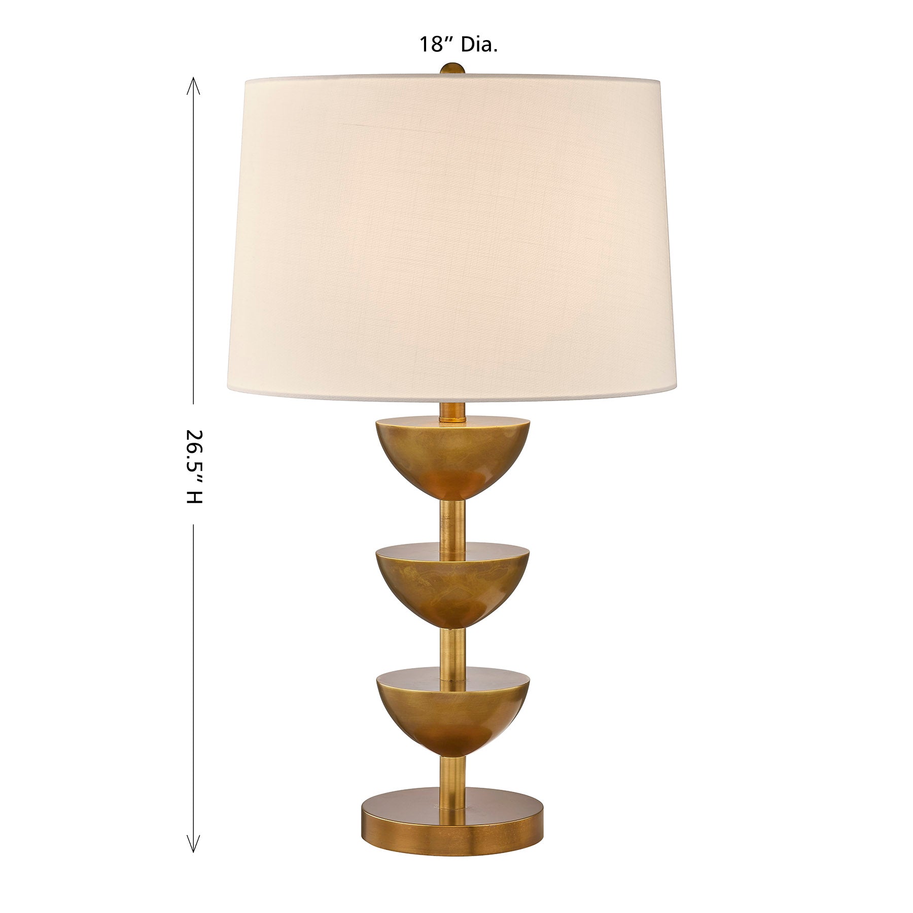 COCO & DASH, PARSON TABLE LAMP, TABLE LAMPS