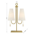 SAVOY HOUSE WILKES TABLE LAMP - Table