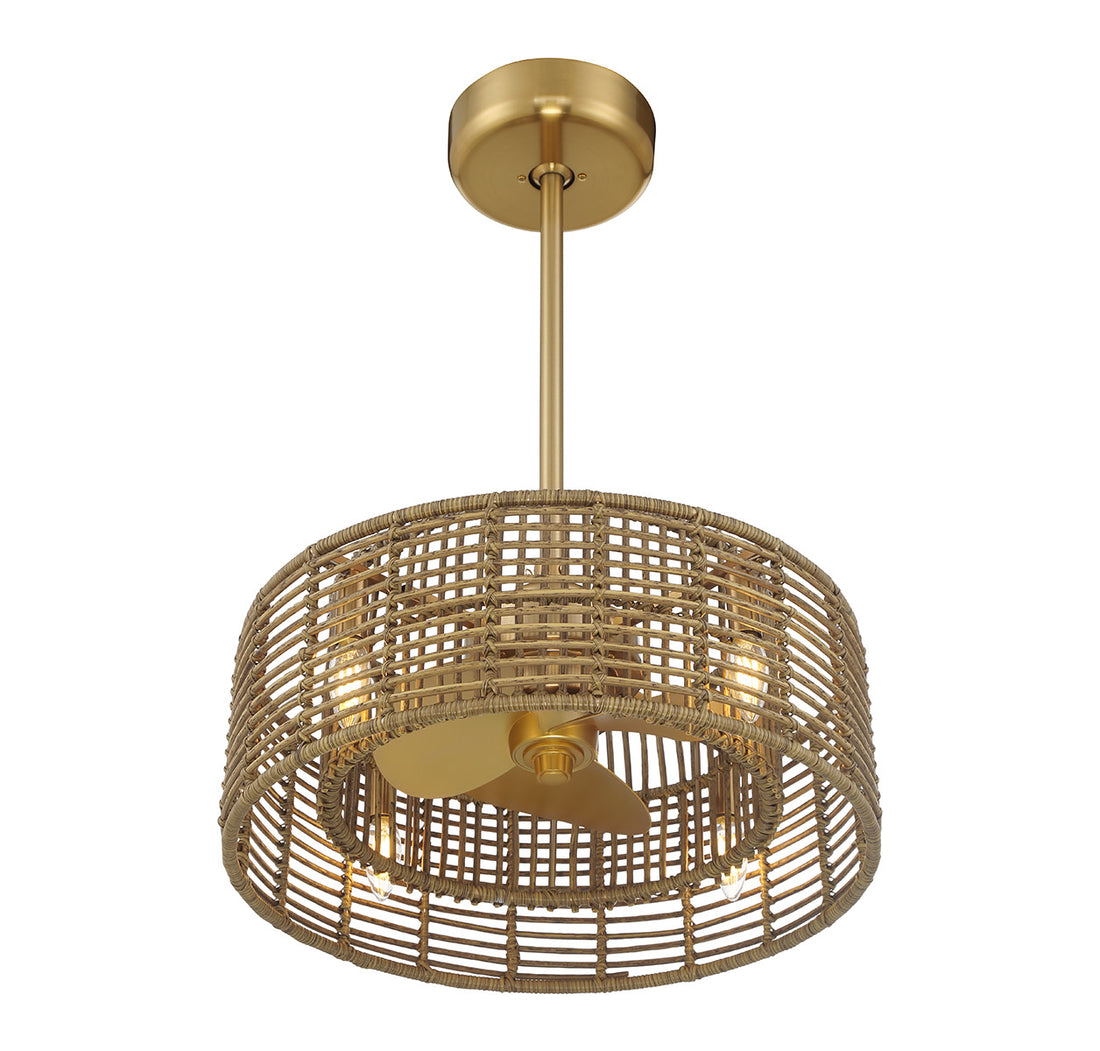 SAVOY HOUSE, FERNDALE CEILING FAN: FAN D'LIER, INDOOR CEILING FANS