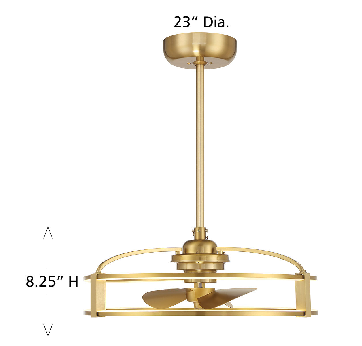 SAVOY HOUSE, VESTA CEILING FAN: FAN D'LIER, INDOOR CEILING FANS