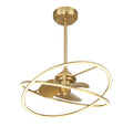 SAVOY HOUSE, DORADO CEILING FAN: FAN D'LIER, INDOOR CEILING FANS