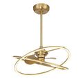 SAVOY HOUSE, DORADO CEILING FAN: FAN D'LIER, INDOOR CEILING FANS