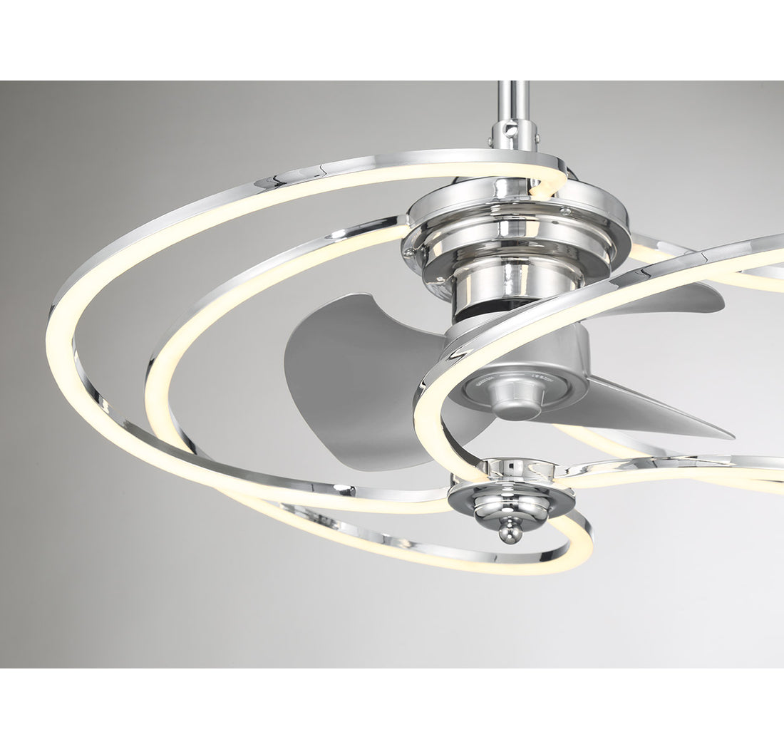 SAVOY HOUSE, HYDRA CEILING FAN: FAN D'LIER, INDOOR CEILING FANS