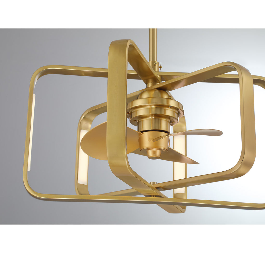 SAVOY HOUSE, LYNX CEILING FAN: FAN D'LIER, INDOOR CEILING FANS
