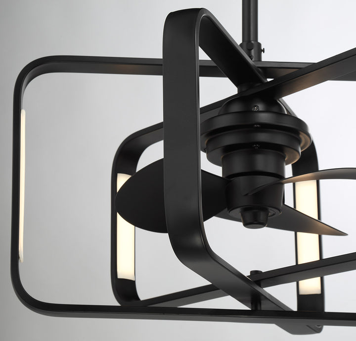 SAVOY HOUSE, LYNX CEILING FAN: FAN D'LIER, INDOOR CEILING FANS