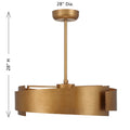 SAVOY HOUSE AMIENA CEILING FAN: FAN D'LIER - Fan