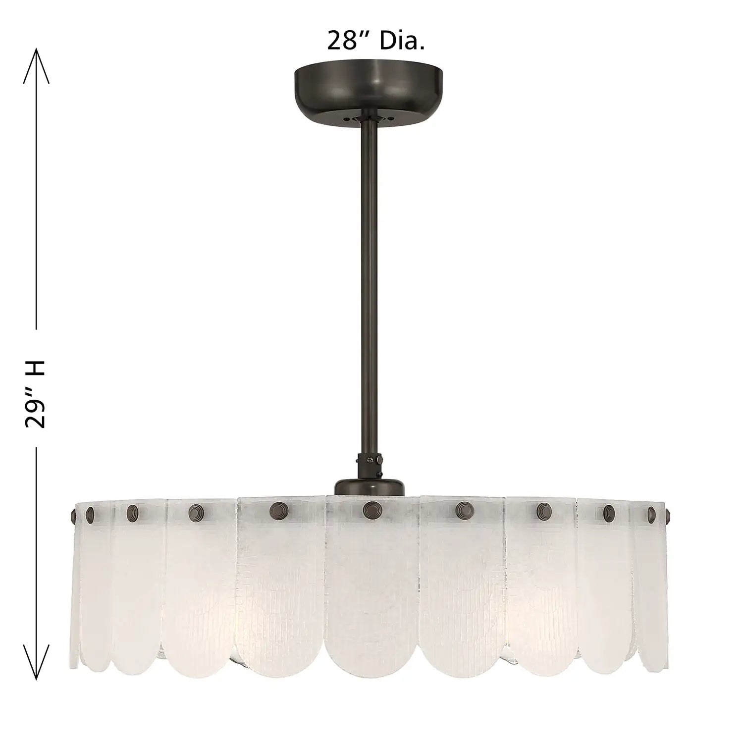 SAVOY HOUSE ASHTON CEILING FAN: FAN D'LIER - Fan
