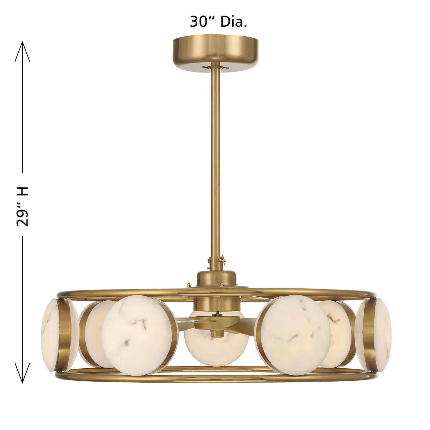 SAVOY HOUSE CASTRA CEILING FAN: FAN D'LIER - Fan