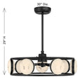 SAVOY HOUSE CASTRA CEILING FAN: FAN D'LIER - Fan