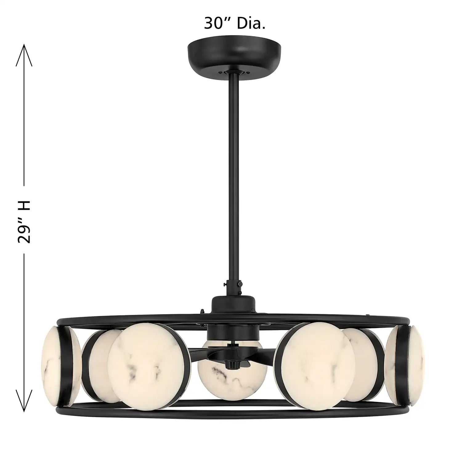 SAVOY HOUSE CASTRA CEILING FAN: FAN D'LIER - Fan