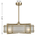 SAVOY HOUSE CANTERBURY CEILING FAN: FAN D'LIER - Fan