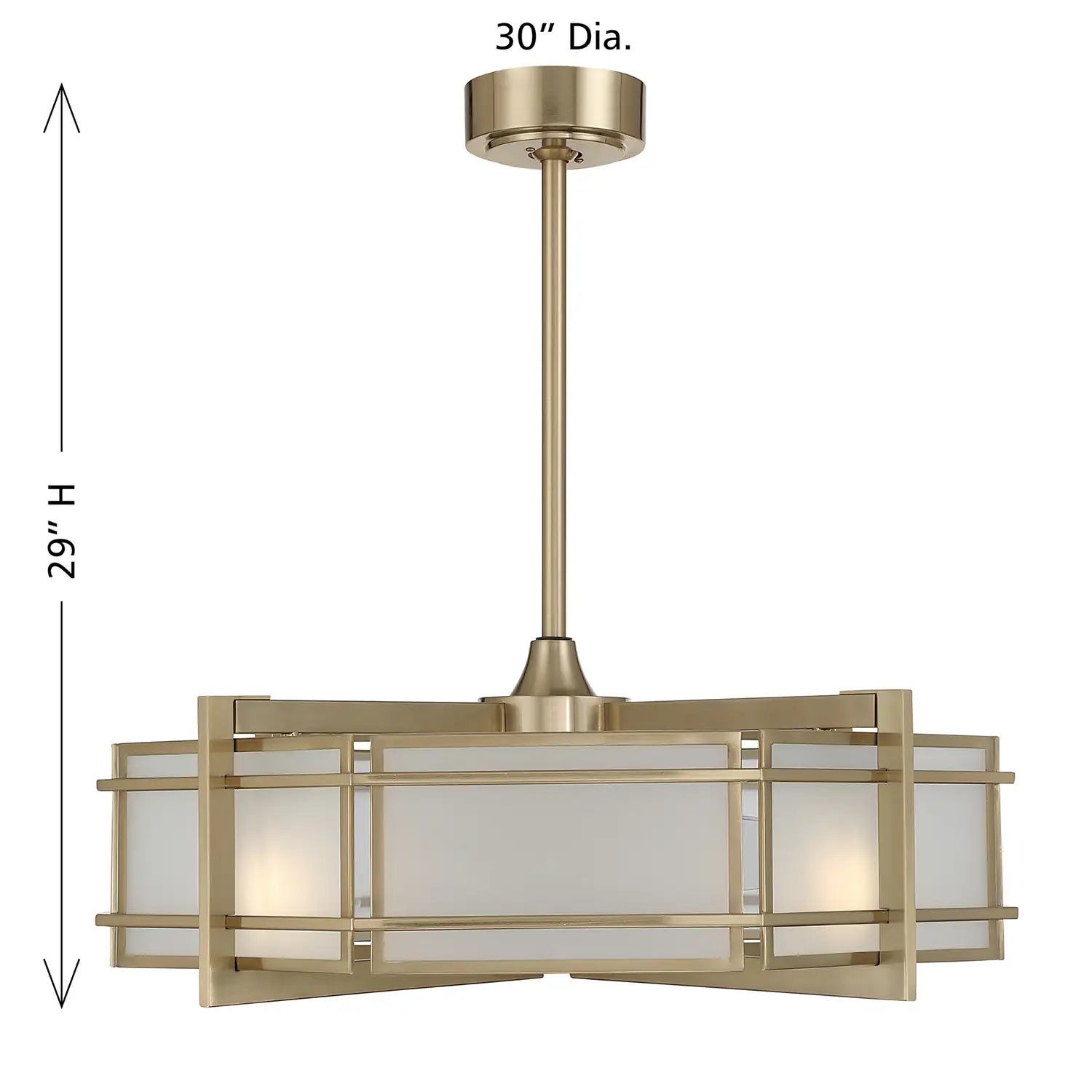 SAVOY HOUSE CANTERBURY CEILING FAN: FAN D'LIER - Fan
