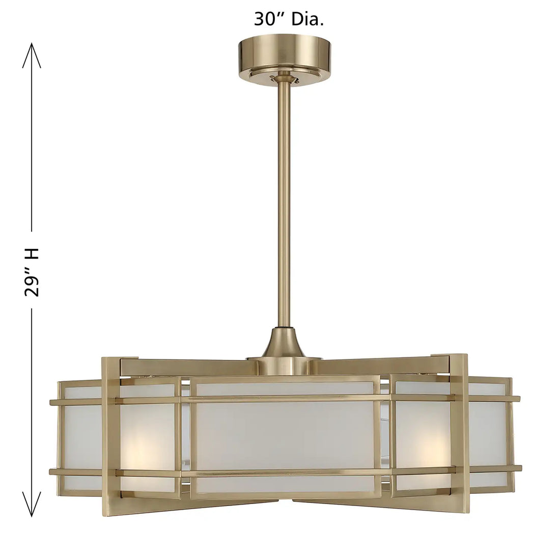 SAVOY HOUSE CANTERBURY CEILING FAN: FAN D'LIER - Fan