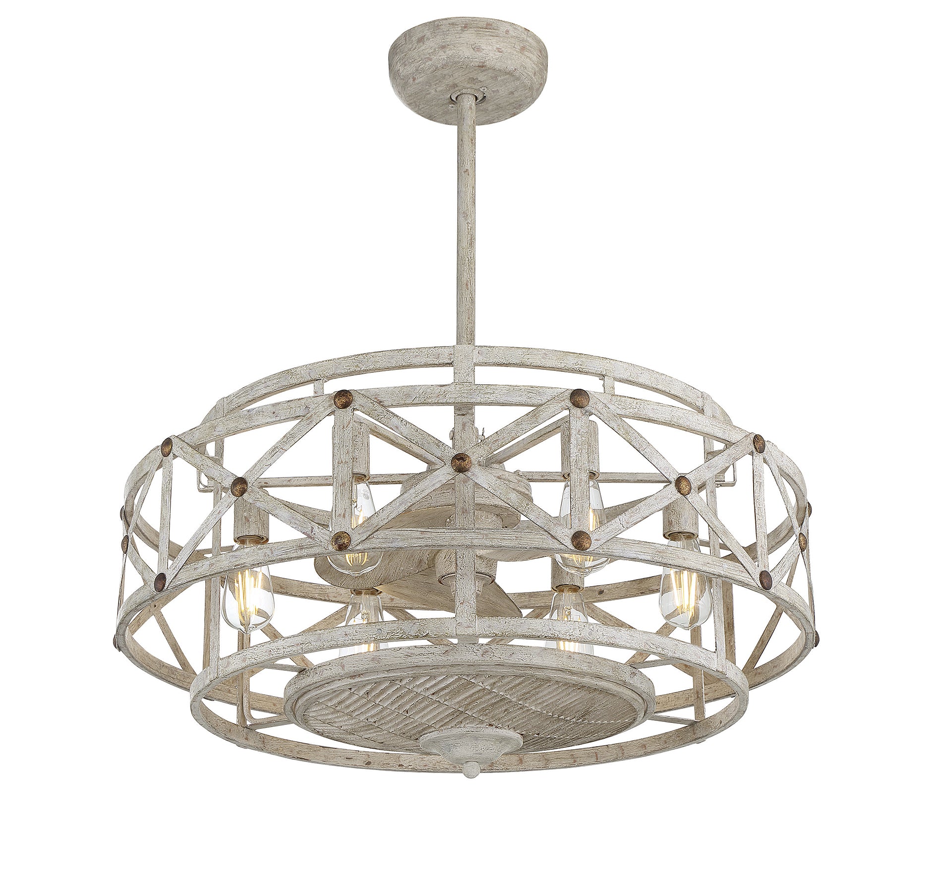 SAVOY HOUSE, COLONADE CEILING FAN: FAN D'LIER, INDOOR CEILING FANS