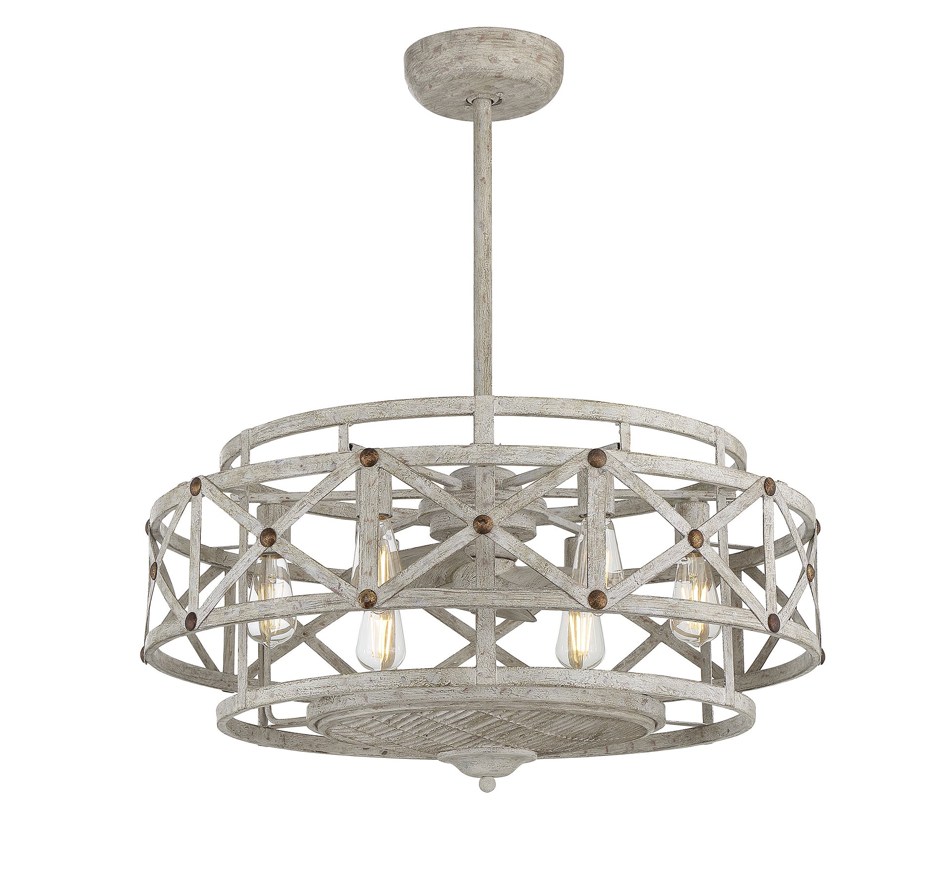 SAVOY HOUSE, COLONADE CEILING FAN: FAN D'LIER, INDOOR CEILING FANS