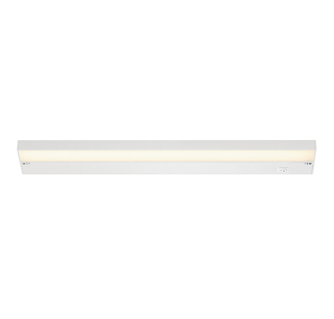 SAVOY LIGHTING ASSETS WHITE UNDERCABINET | 4-UC-3000K-24-WH