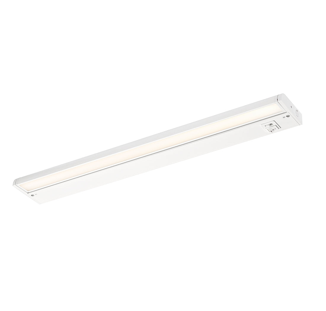 SAVOY LIGHTING ASSETS WHITE UNDERCABINET | 4-UC-5CCT-24-WH