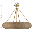 SAVOY HOUSE GAIA CEILING FAN: FAN D'LIER - Fan