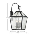 SAVOY HOUSE, WOODSTOCK OUTDOOR: WALL LANTERN, OUTDOOR WALL LIGHTS