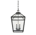 SAVOY HOUSE, WOODSTOCK OUTDOOR: HANGING LANTERN | 5-104-BK, OUTDOOR CEILING LIGHTS