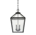SAVOY HOUSE, WOODSTOCK OUTDOOR: HANGING LANTERN | 5-104-BK, OUTDOOR CEILING LIGHTS