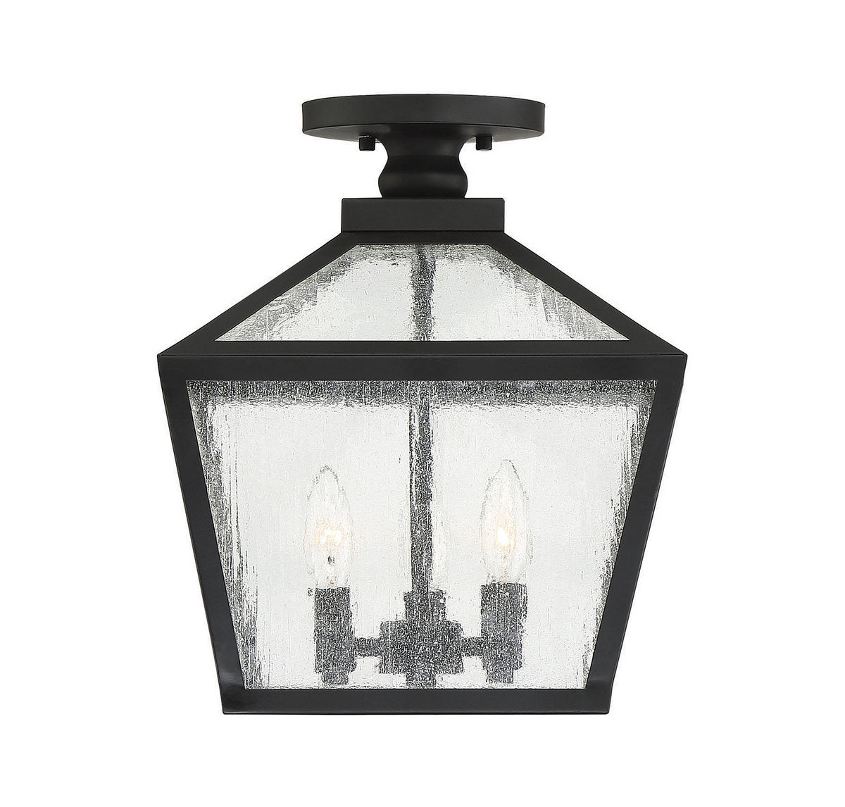 SAVOY HOUSE, WOODSTOCK OUTDOOR: FLUSH MOUNT | 5-105-BK, OUTDOOR CEILING LIGHTS