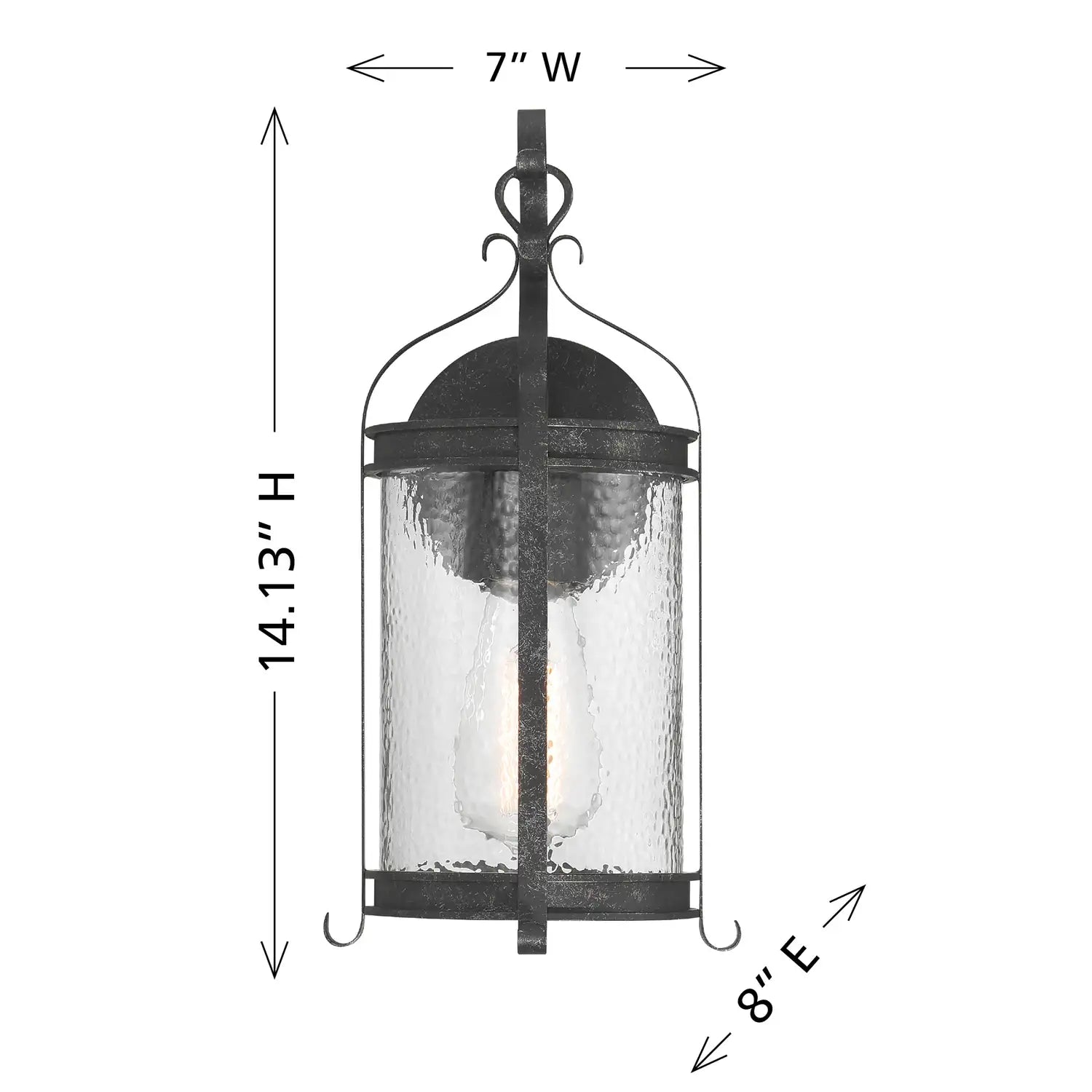SAVOY HOUSE, PRESTON OUTDOOR: WALL LANTERN, OUTDOOR WALL LIGHTS
