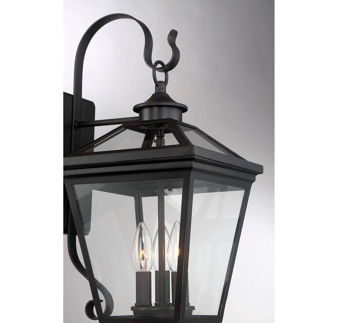 SAVOY HOUSE, ELLIJAY ENGLISH BRONZE OUTDOOR: WALL LANTERN, OUTDOOR WALL LIGHTS